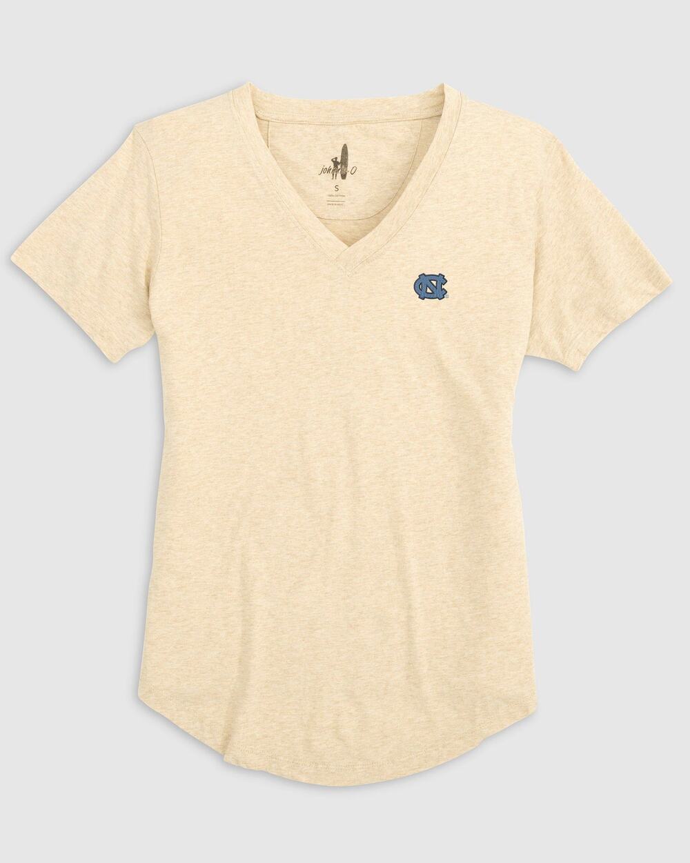 NWT Johhnie-O Women's University of North Carolina Merediths V-Neck T-Shirt sz M